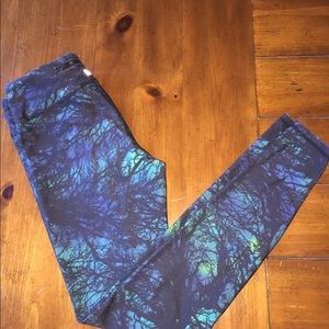 Adjustable waist workout leggings